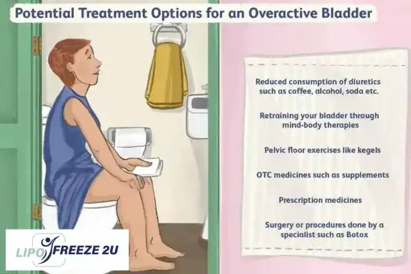 image of woman on toilet because of an overactive bladder Hemel Hempstead